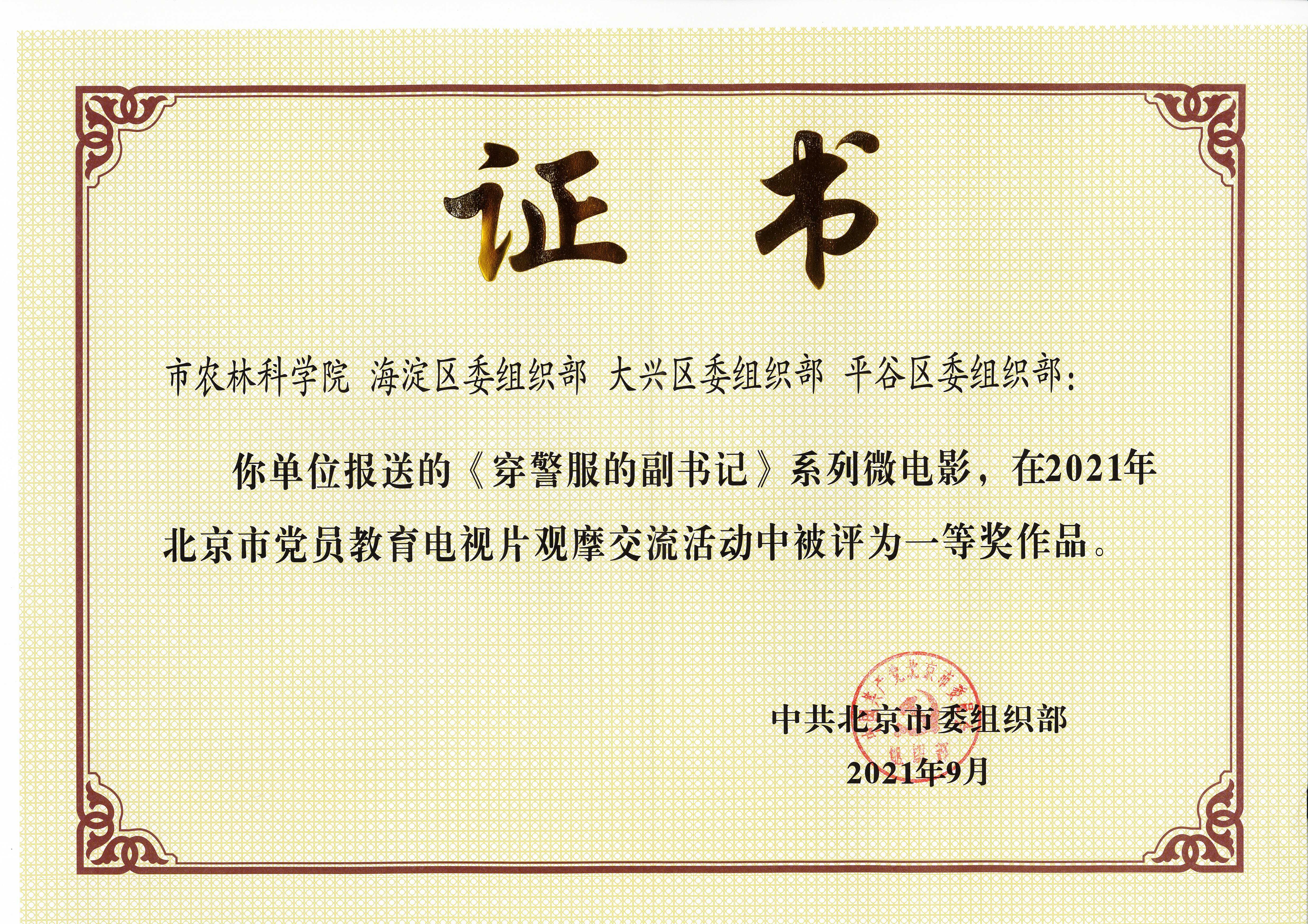 2021年《穿警服的副书记》北京市观摩交流一等奖(1).jpg